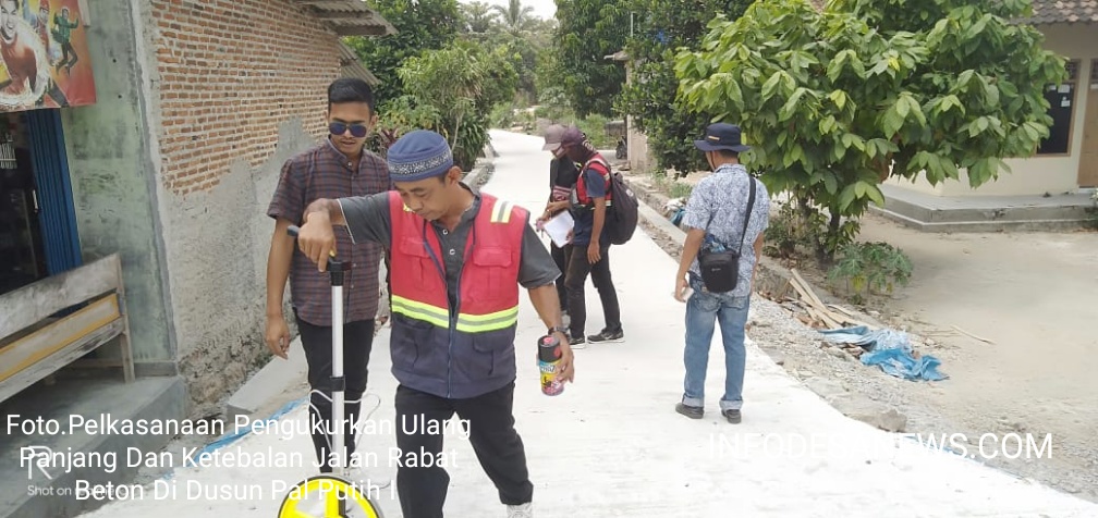 Warga Ucapkan Terima Kasih Jalan Palputih-Karang Anyar Rampung Dikerjakan