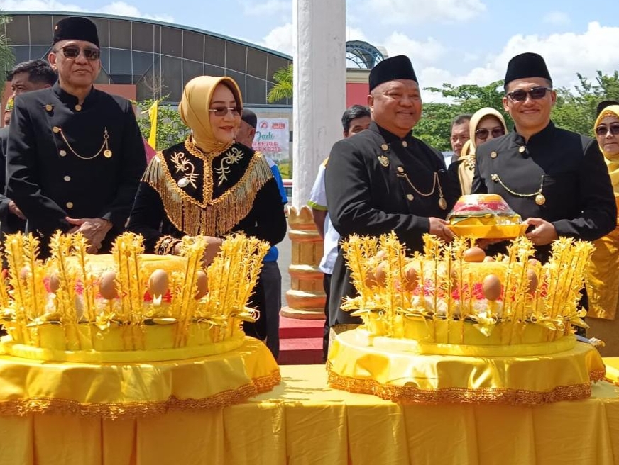 Dandim Berau Hadiri Upacara Hari Jadi Kabupaten Berau Ke-70 dan Kota Tanjung Redeb Ke-213
