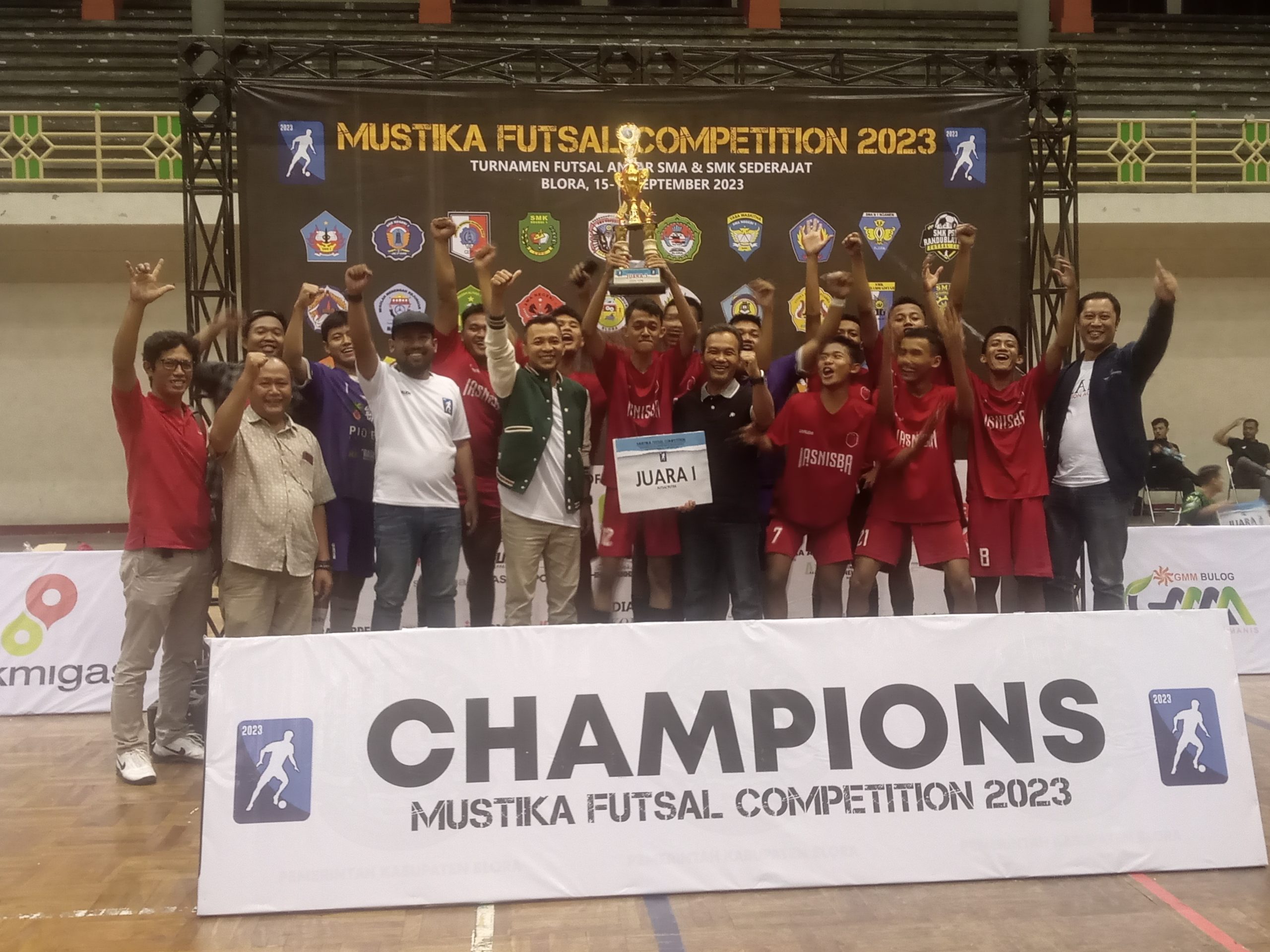 SMKN 1 Blora Menjadi Juara di Mustika Futsal Competition 2023