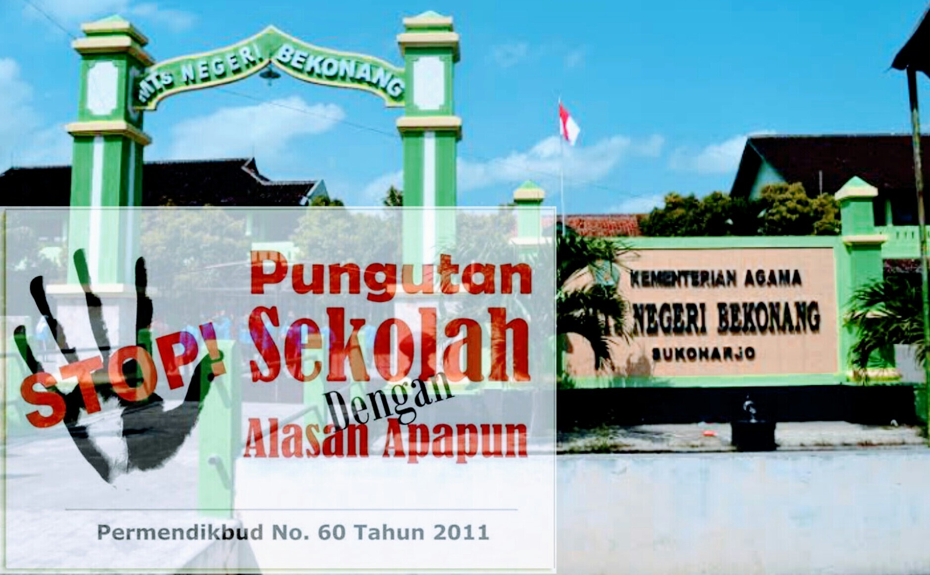STOP PUNGLI, MTs Negeri 1 Sukoharjo Diduga Lakukan Pungli, Ombudsman Melarang Keras