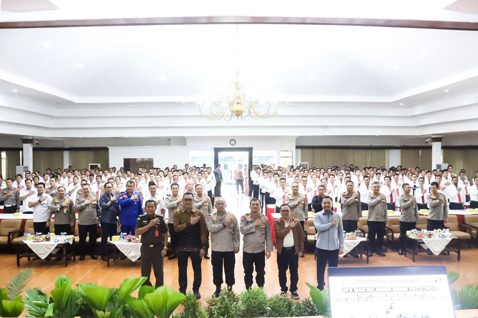 Operasi Mantab Brata 2023-2024, Kapolda Jateng Buka Pelatihan Gakkumdu