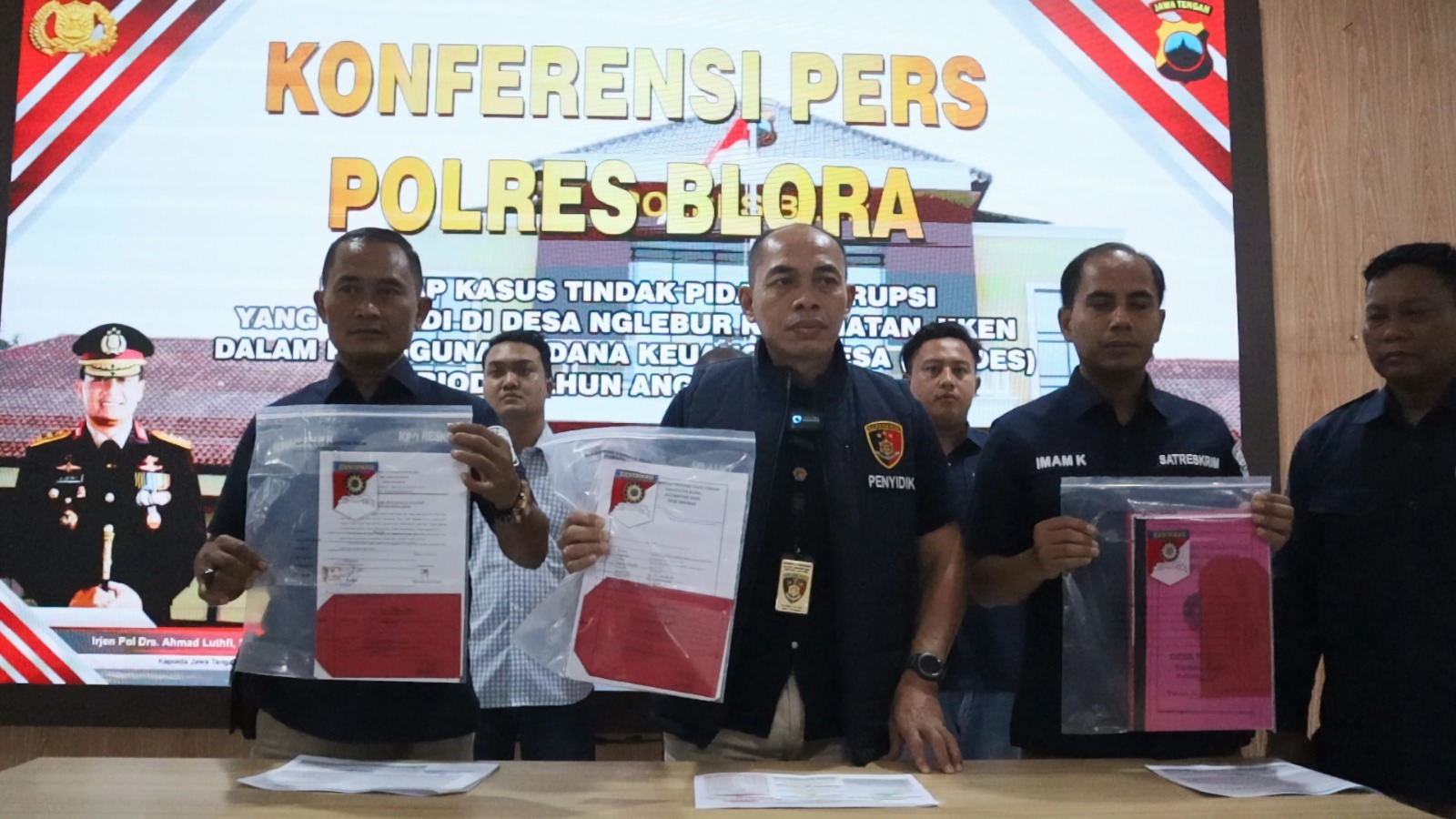 Salahgunakan Anggaran APBDes 2022, Kades Ngelebur Diamankan Satreskrim Polresta Blora