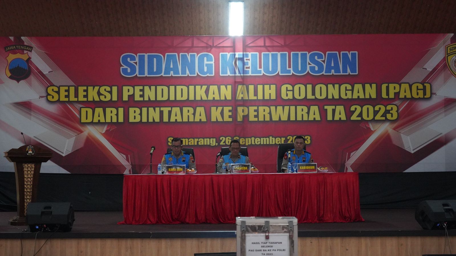 207 Bintara Lulus Seleksi Pendidikan