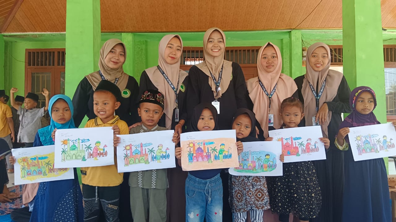Peringati Maulid Nabi Muhammad SAW, Mahasiswa KKN desa wotbakah Gelar Lomba Tingkat TK dan SD