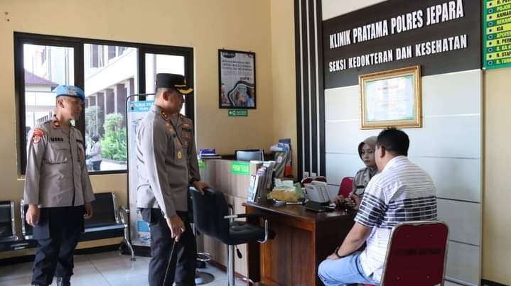Terbaik Pelayanan SPKT, Kapolres Jepara Apresiasi