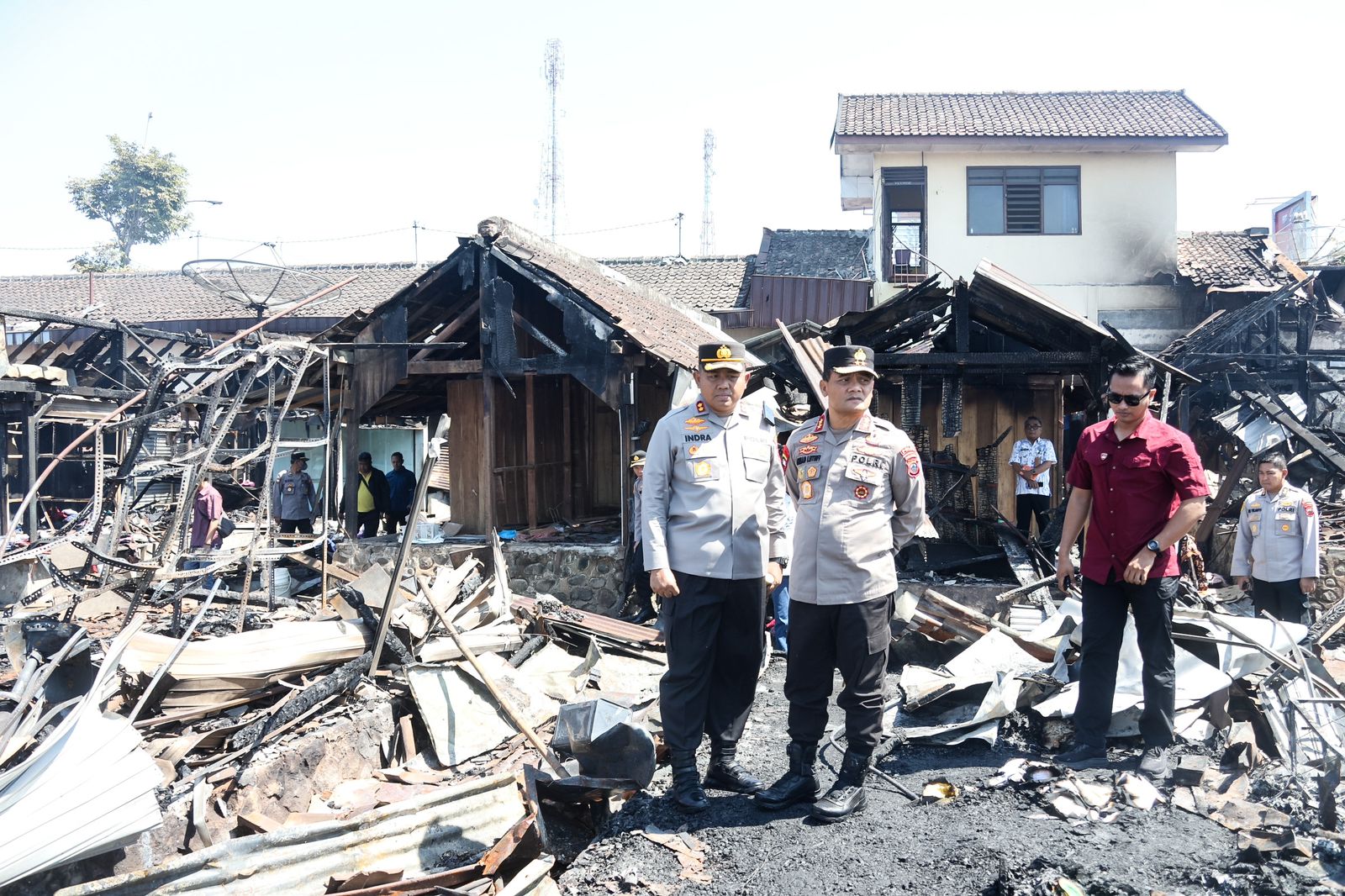 Terjunkan Tim, Kapolda Jateng Sebut Akan Cek Penyebab Kebakaran Pasar