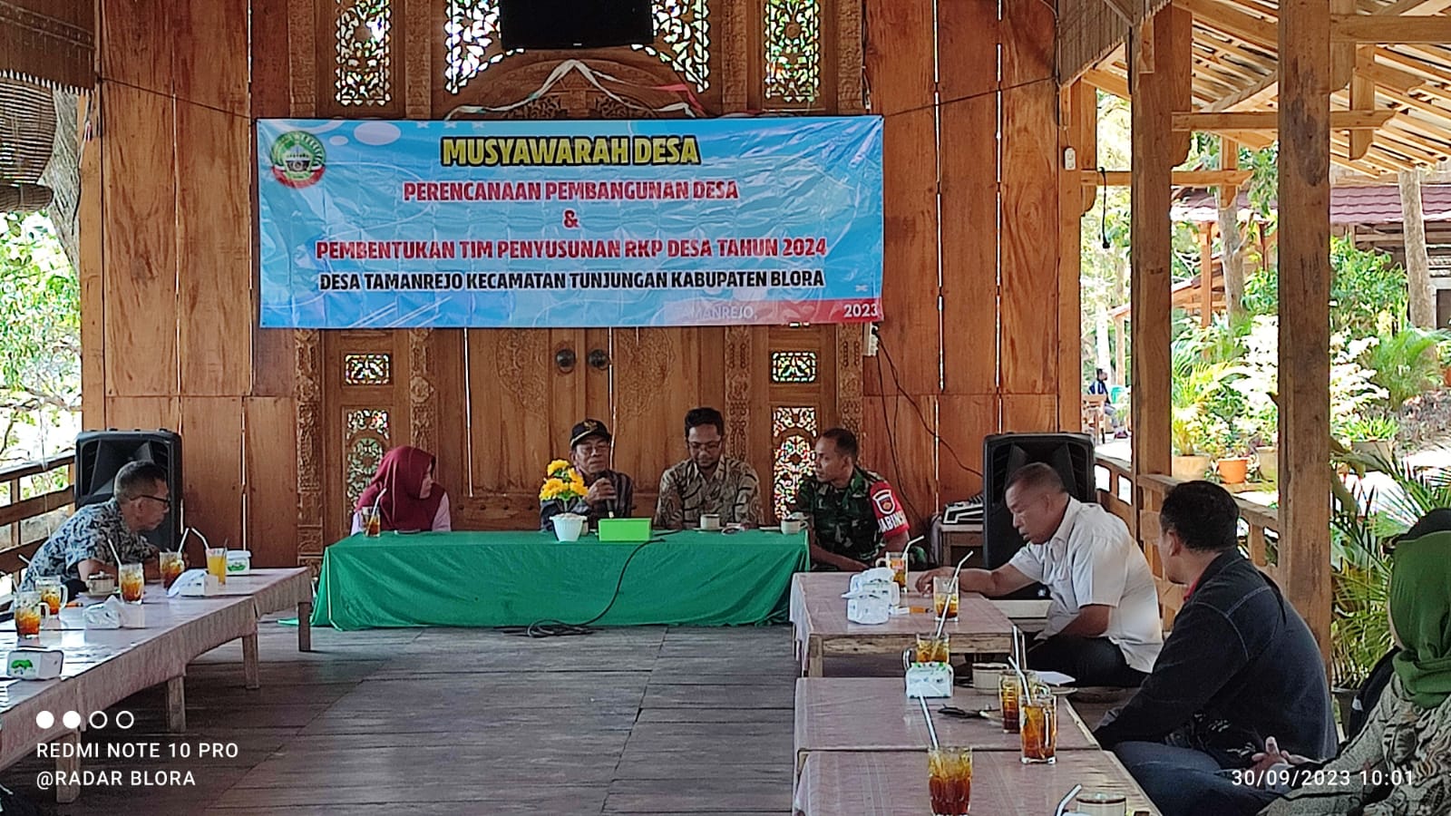 Pemdes Tamanrejo Melakukan Musdes RKPDes TA 2024