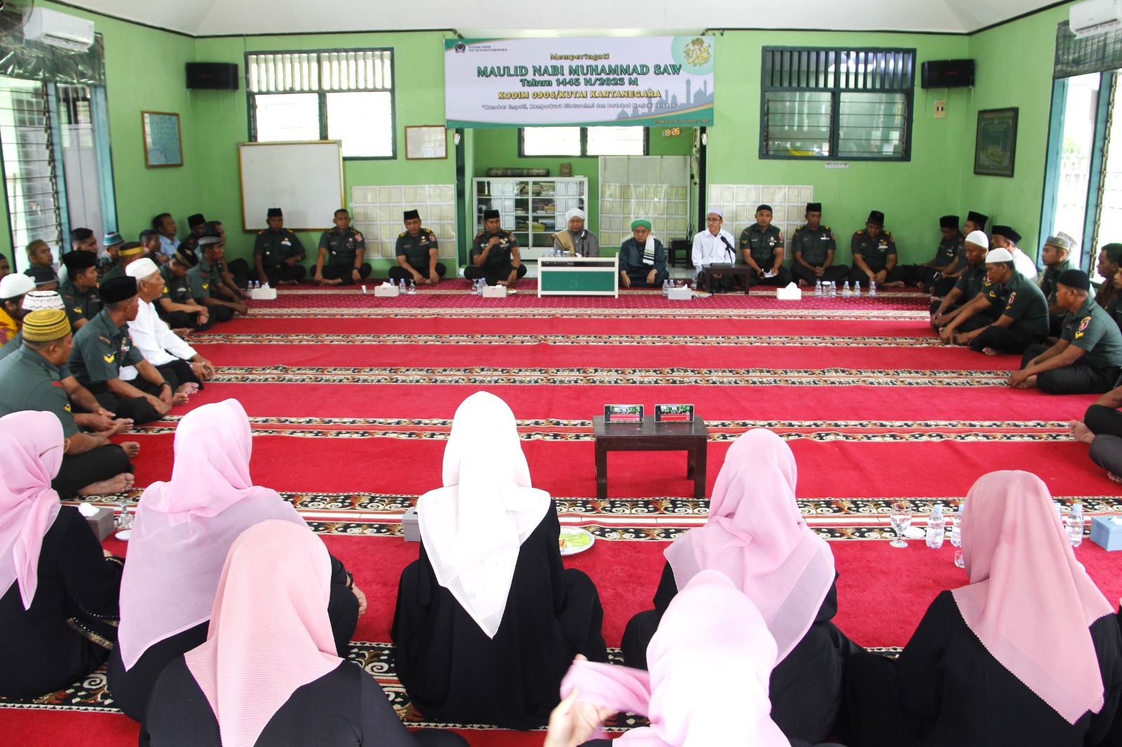 Kodim 0906/Kkr Peringati Maulid Nabi Muhammad Saw 1445 H