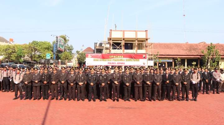 Penghormatan dan Penghargaan, Wakapolres Jepara Sebut Hari Kesaktian Pancasila Mempunyai Nilai – Nilai Luhur