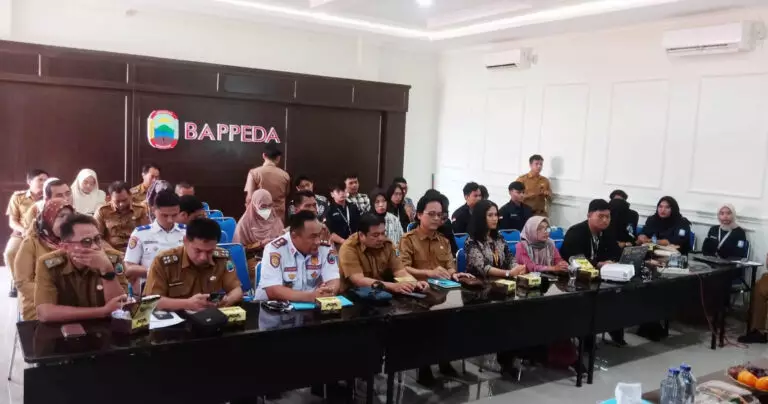 Bappeda Lamsel Audensi Bersam Dosen dan Mahasiswa Program Studi Perencanaan Wilayah