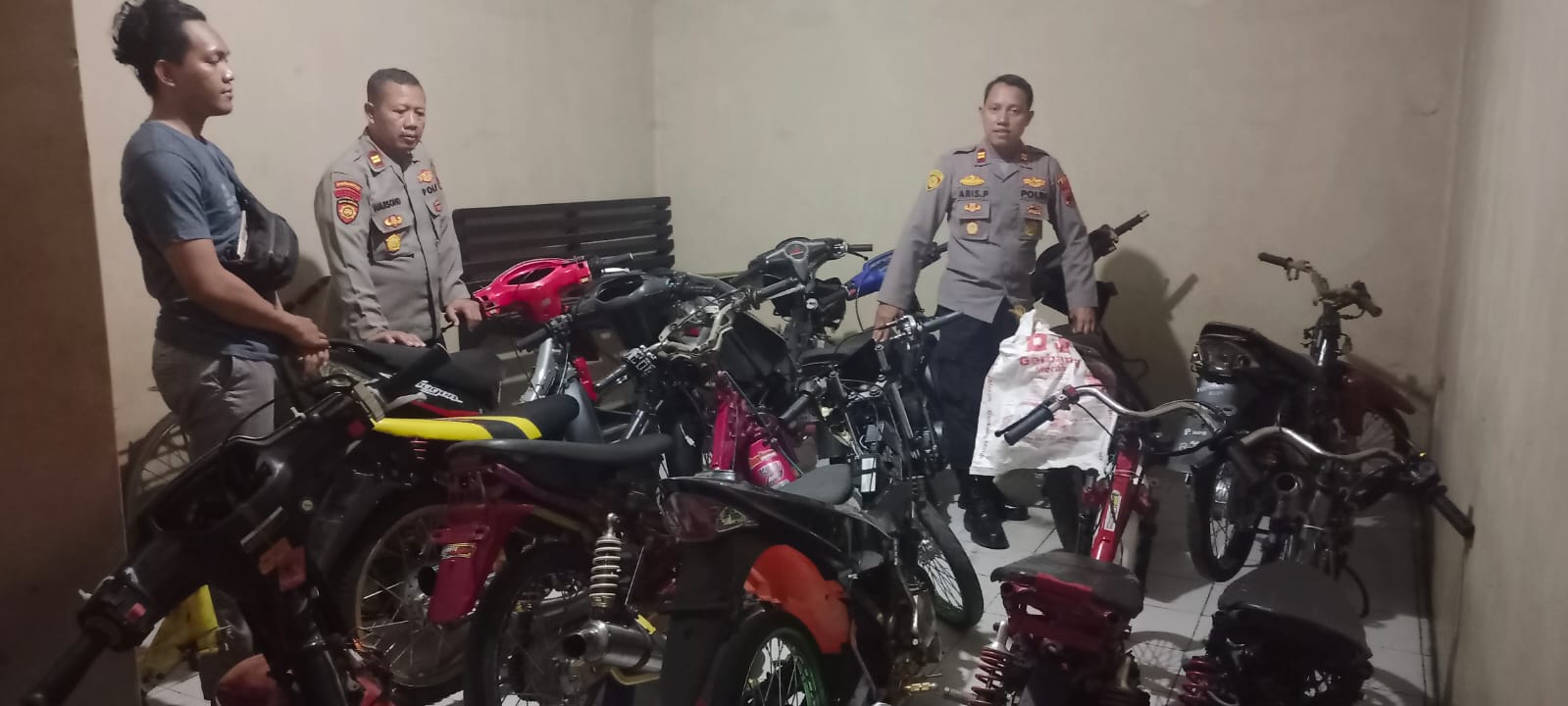 Operasi Razia Digencarkan, Kapolsek Tayu Sebut Sasaran Balap Liar dan 11 BB Diamankan