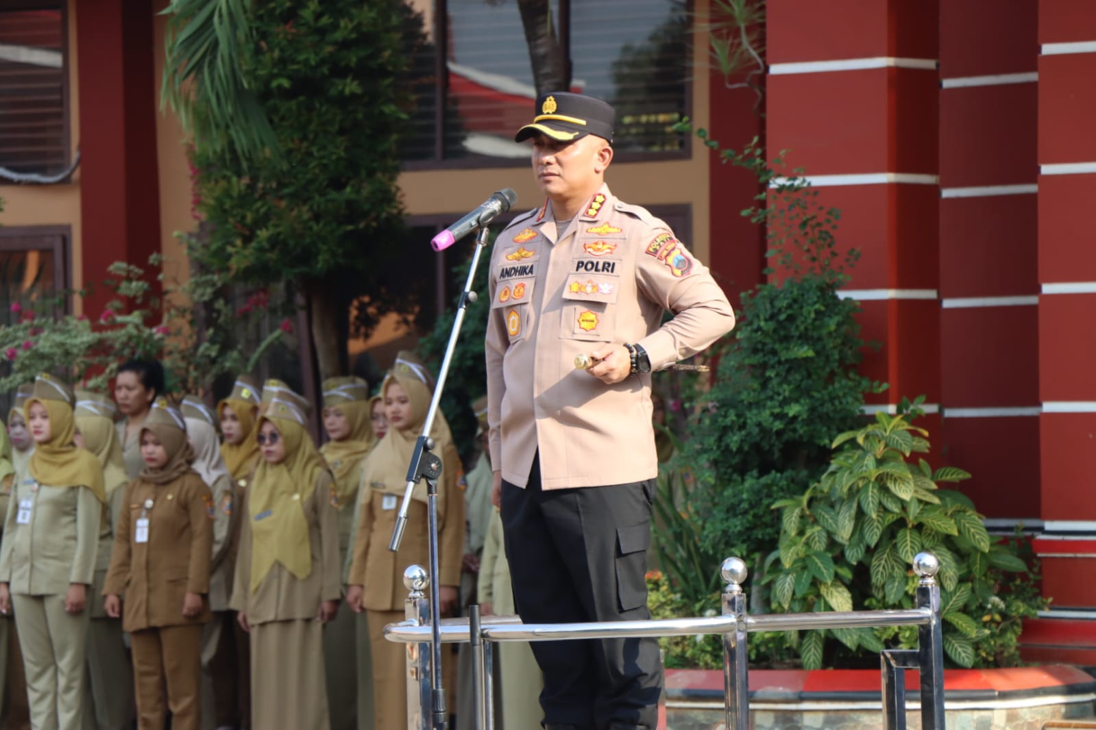 Kampanye Anti Bullying, Kapolresta Pati Ingatkan ke Siswa – Siswi