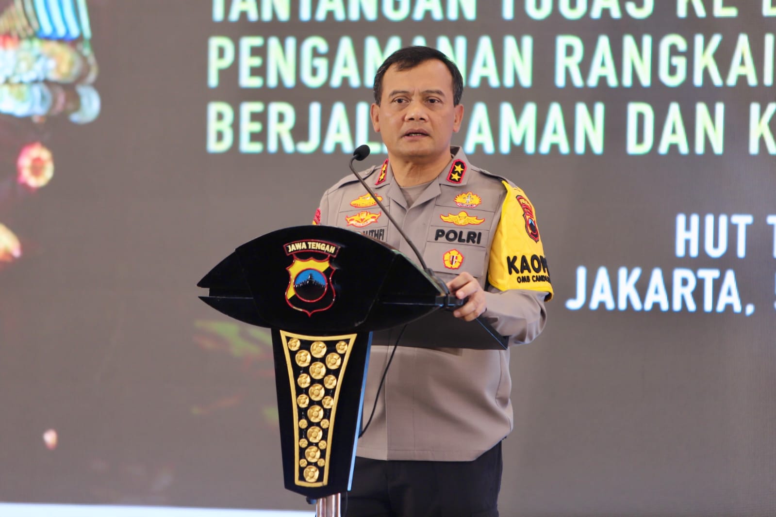 Pengamanan Pemilu 2024, Kapolda Jateng Gelar Rakor Linsek