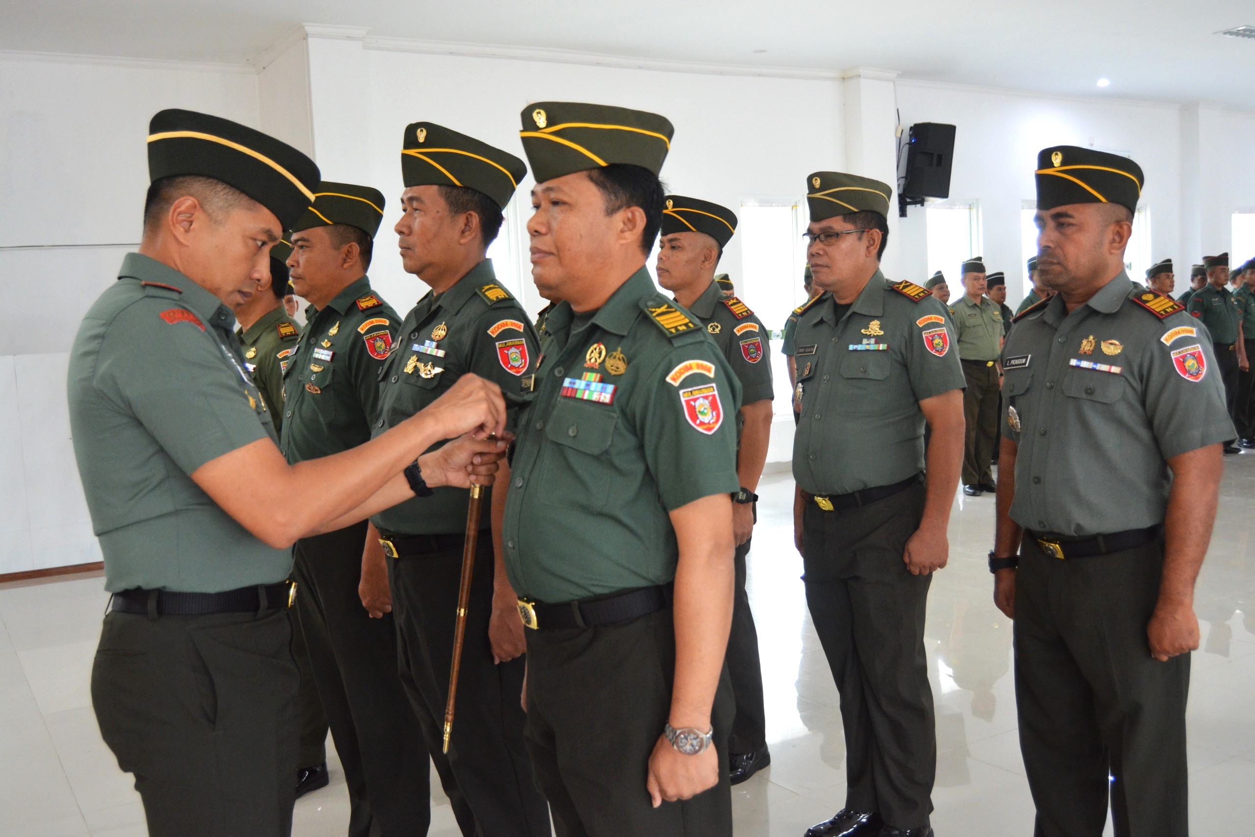 Pimpin Korps Raport Sertijab Perwira, Dandim 0906/Kutai Kartanegara Berikan Apresiasi