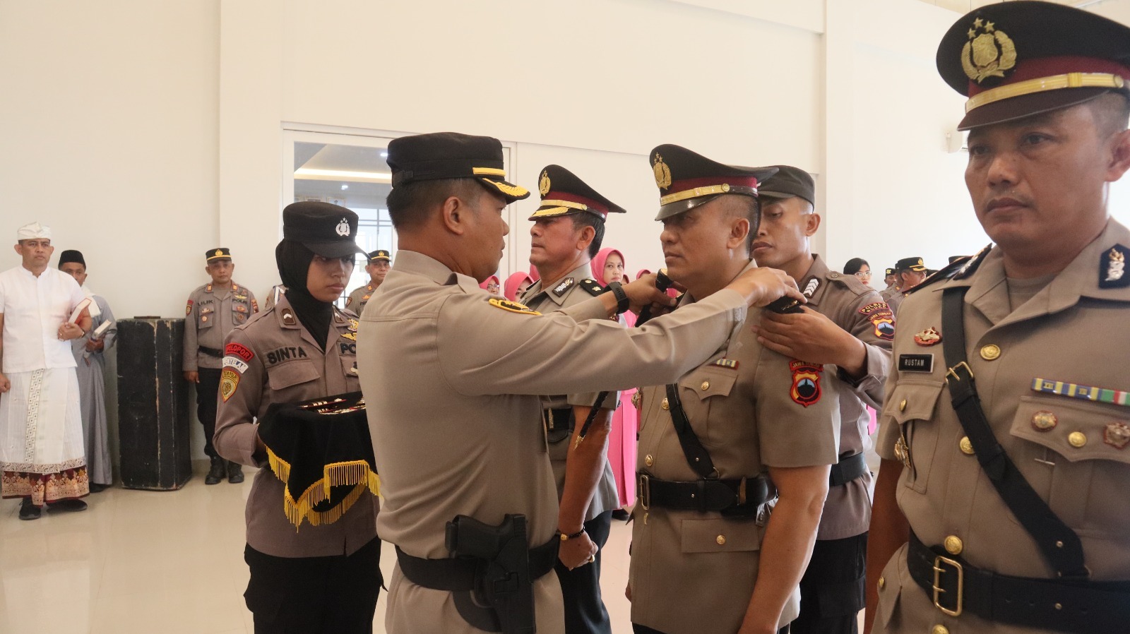 Kapolres Blora Pimpin Sertijab Kasat Lantas Dan Kapolsek