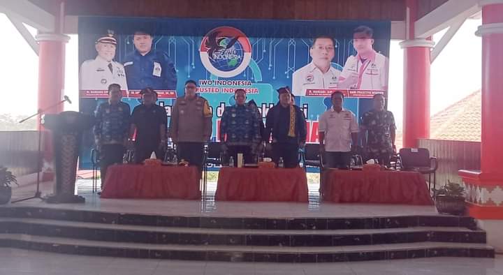 Ketua Komisi I DPRD Lamsel Dwi Riyanto Hadiri Pelantikan Pengurus DPD IWO Lampung Selatan
