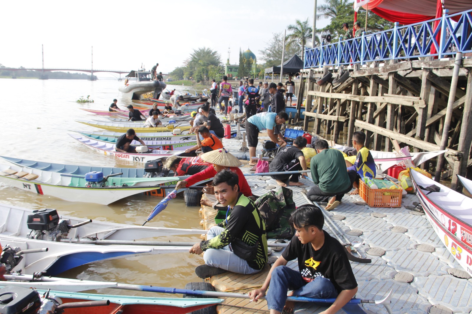 Besarnya Minat Peserta Dalam Mengikuti Open Race Ketinting Yang Di Gelar Kodim 0906/Kkr