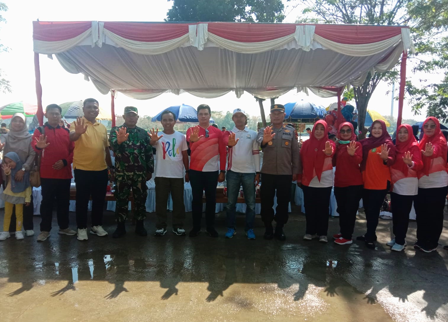 Danramil 0906-01/Tenggarong Hadiri Peringatan Hari Anak Nasional Tahun 2023