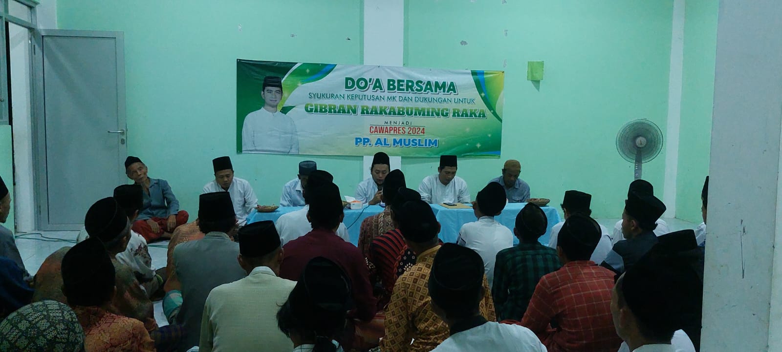 Ponpes di Blora Syukuran dan Doa Bersama Dukung Gibran Jadi Cawapres Prabowo