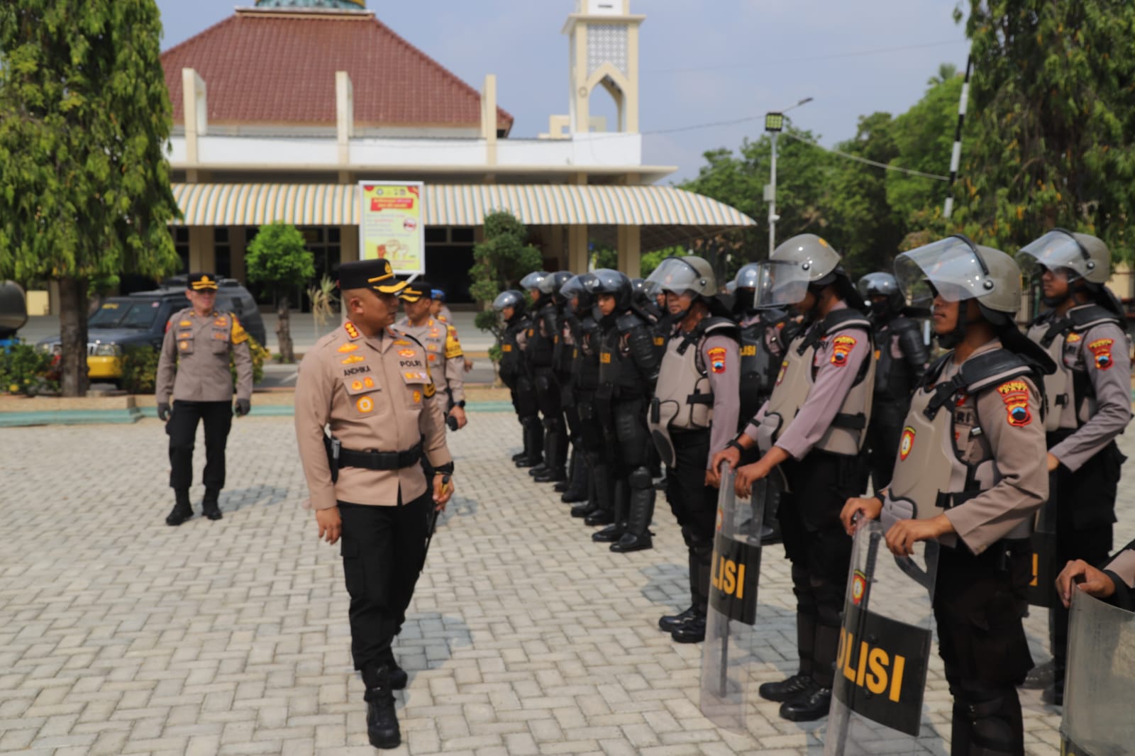 Kelengkapan Dicek, Kapolresta Pati Ingatkan Seluruh Personil Harus Siaga