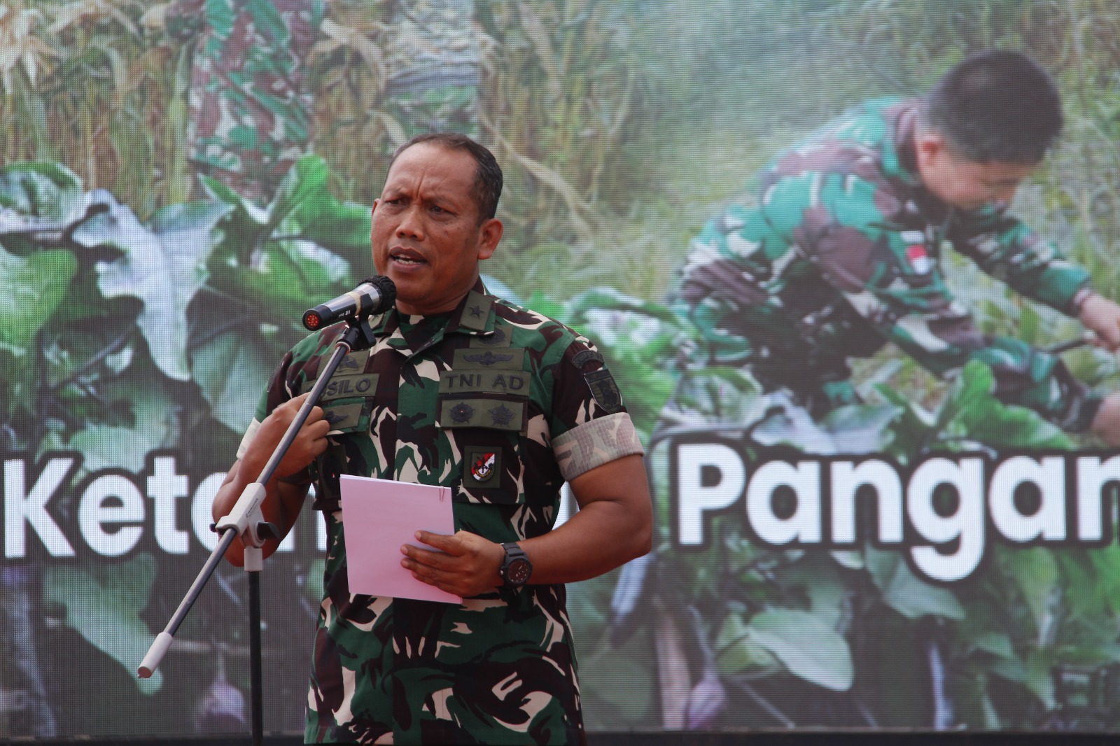 Karya Bhakti Tahun 2023 Di Wilayah Kodim 0906/Kkr Ditutup Kasdam VI/Mulawarman