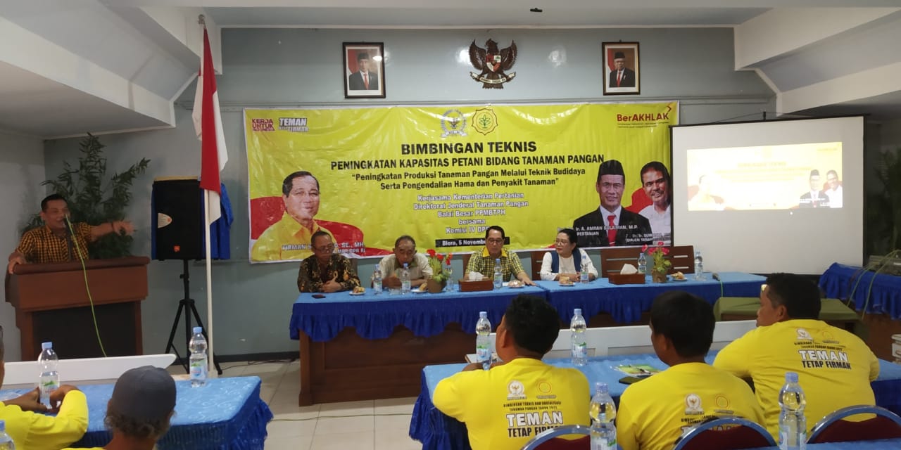 Bimtek Peningkatan Produksi Tanaman Pangan