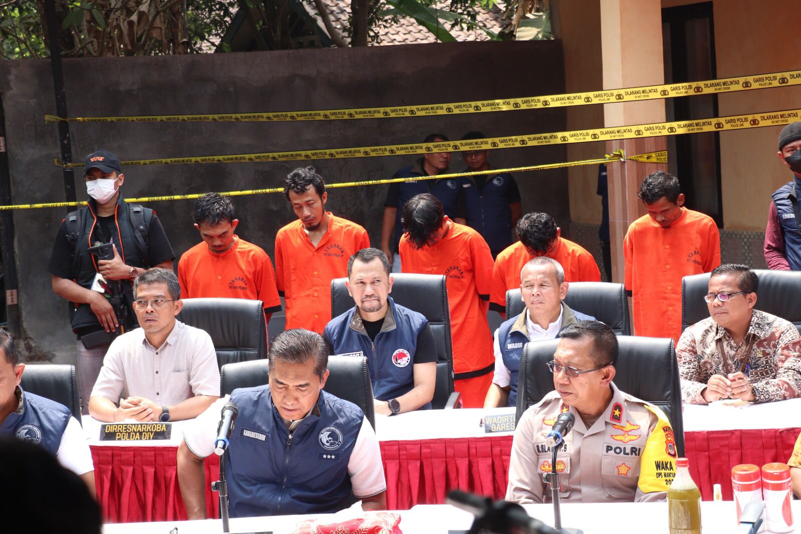Bantul Rame, Bareskrim Polri Bongkar Pabrik Narkoba