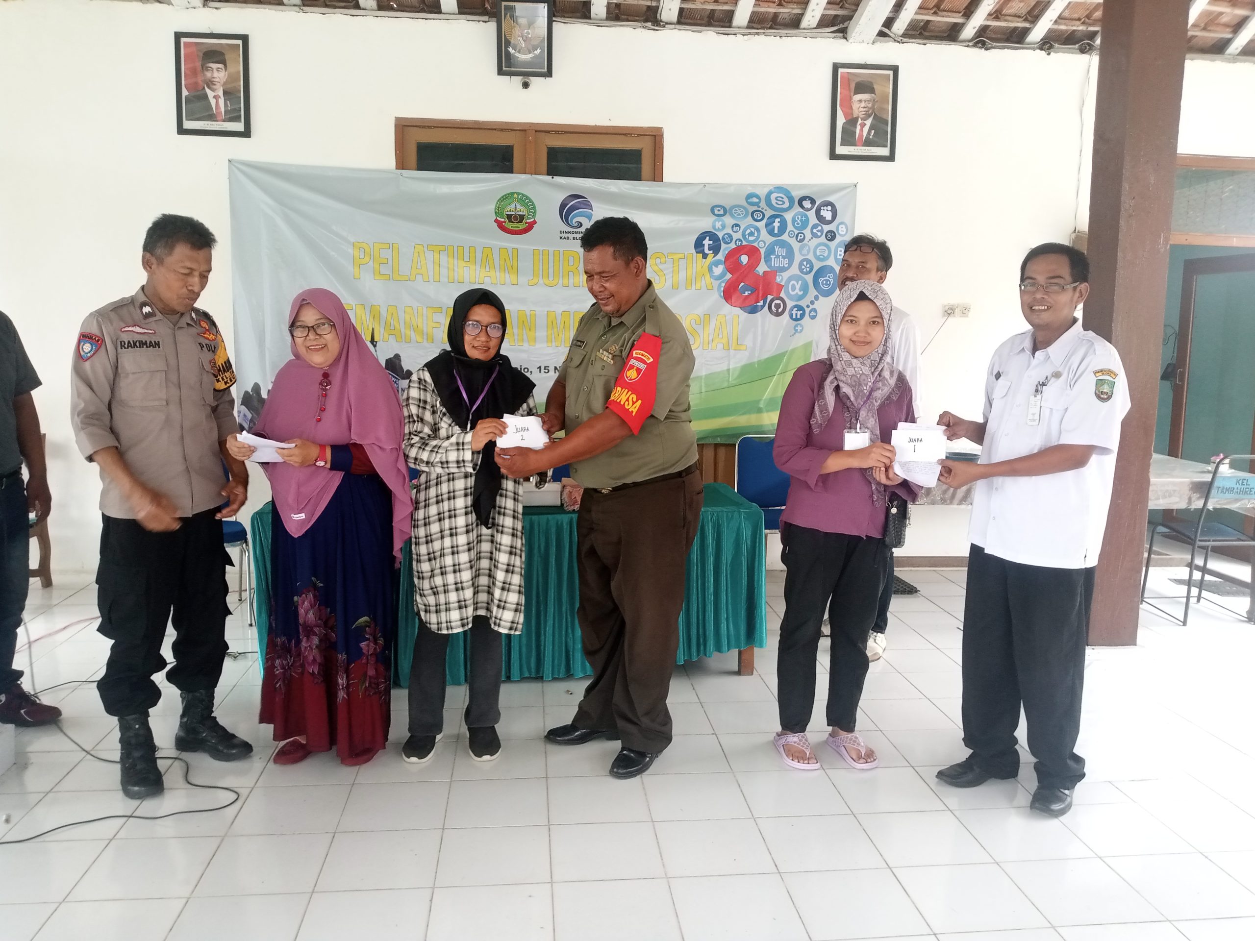 Pelatihan Jurnalistik Dan Pemanfaatan Medsos Di Kelurahan Tambahrejo