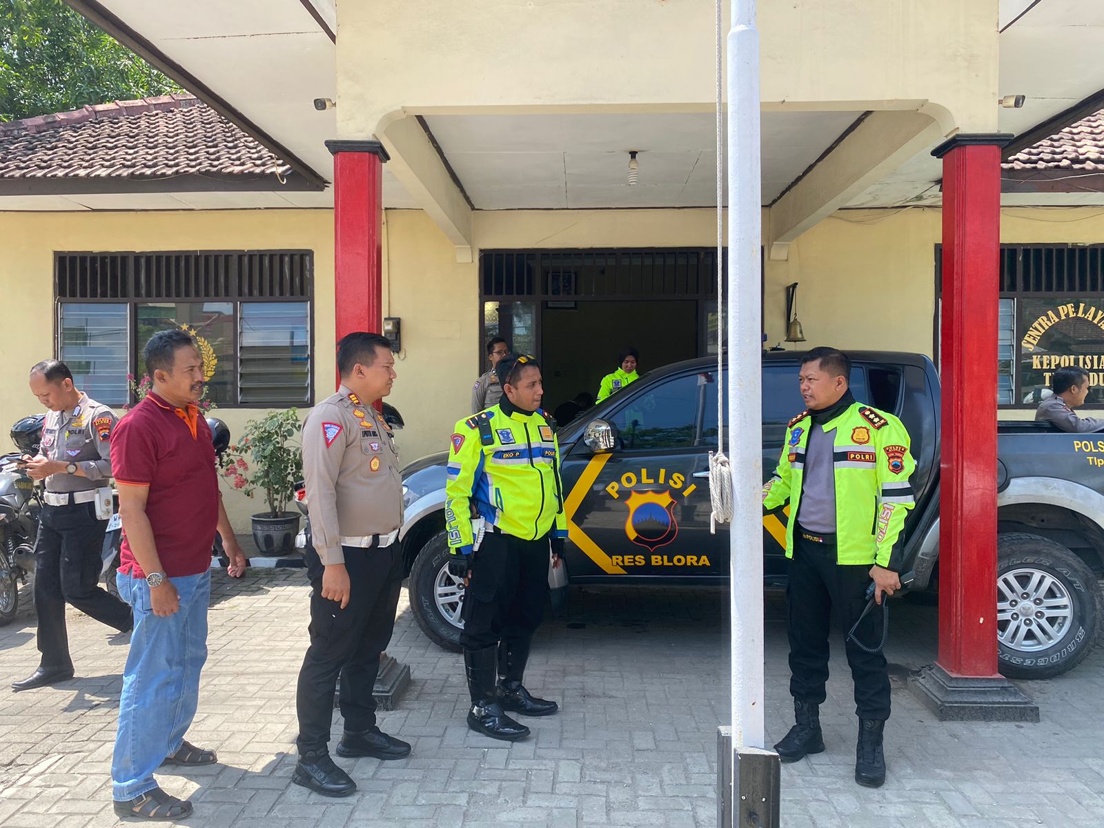 Kapolres Blora Patroli Pantau Kawasan Blora Barat Hingga Perbatasan Grobogan