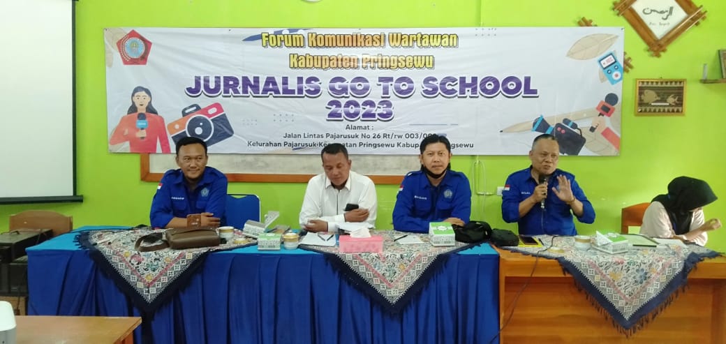 FKWKP Gelar Pelatihan Pemahaman Jurnalistik Pada Siswa SMA Negeri 2 Pringsewu
