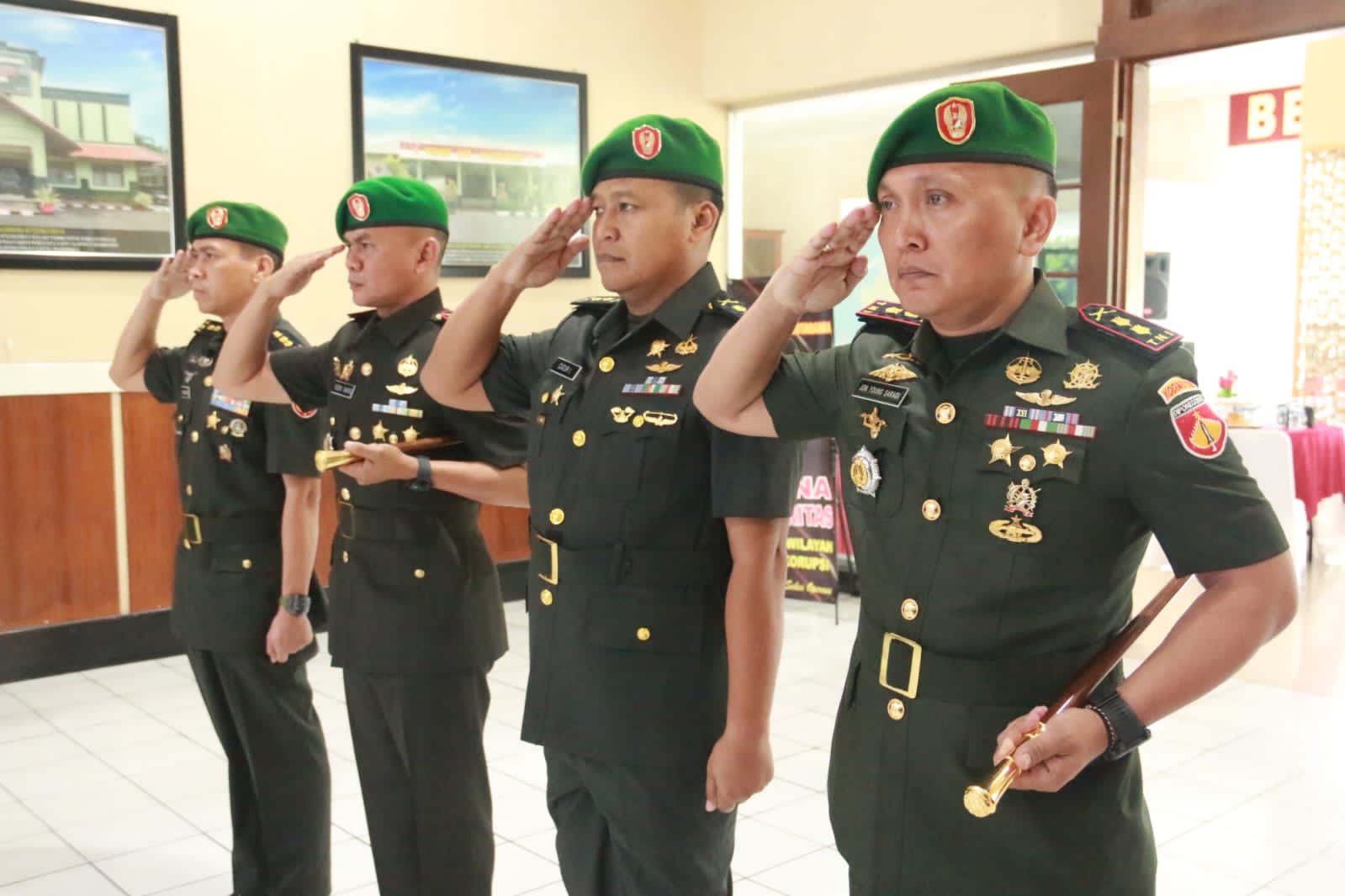 Gelar Serijab, Danrem 073/Mkt Ingatkan ke Dua Dandim Terkait Menjadi Pemimpin