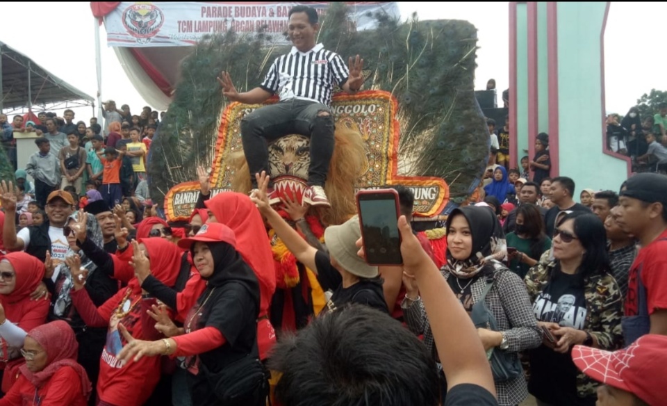 Paguyuban Seni Budaya Tradisional Provinsi Lampung Dukung Pasangan Ganjar-Mahfud