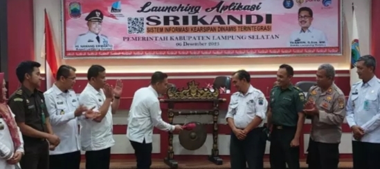 Pemkab Lamsel Launching Aplikasi Srikandi