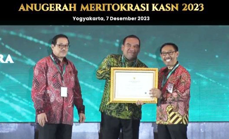 Blora Raih Anugerah Meritokrasi 2023 dari KASN