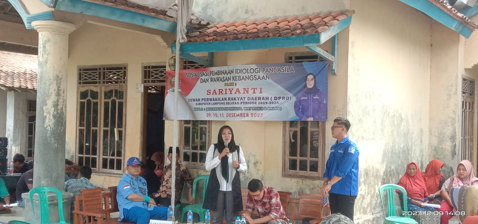 Perdana, Pasca Dilantik Sariyanti Gelar Sosialisasi IPWK