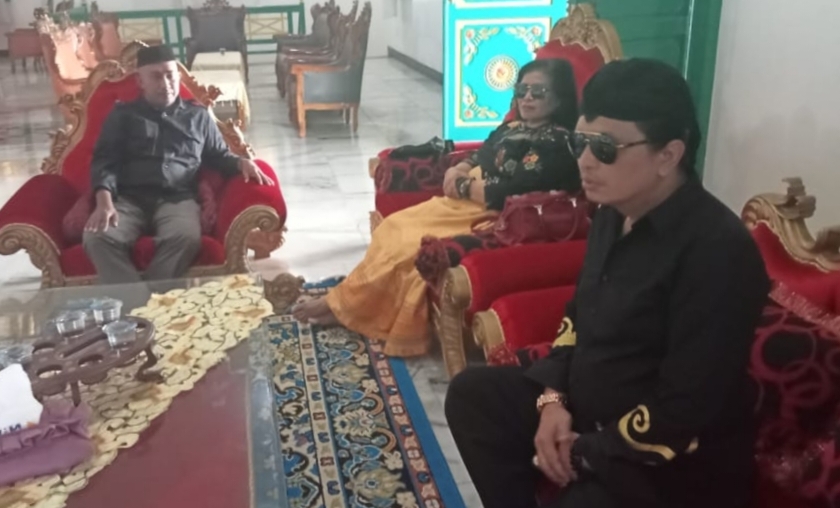 Kedaton Kesultanan Tidore Kepulauan Didatangi Ketua Presidium FPII