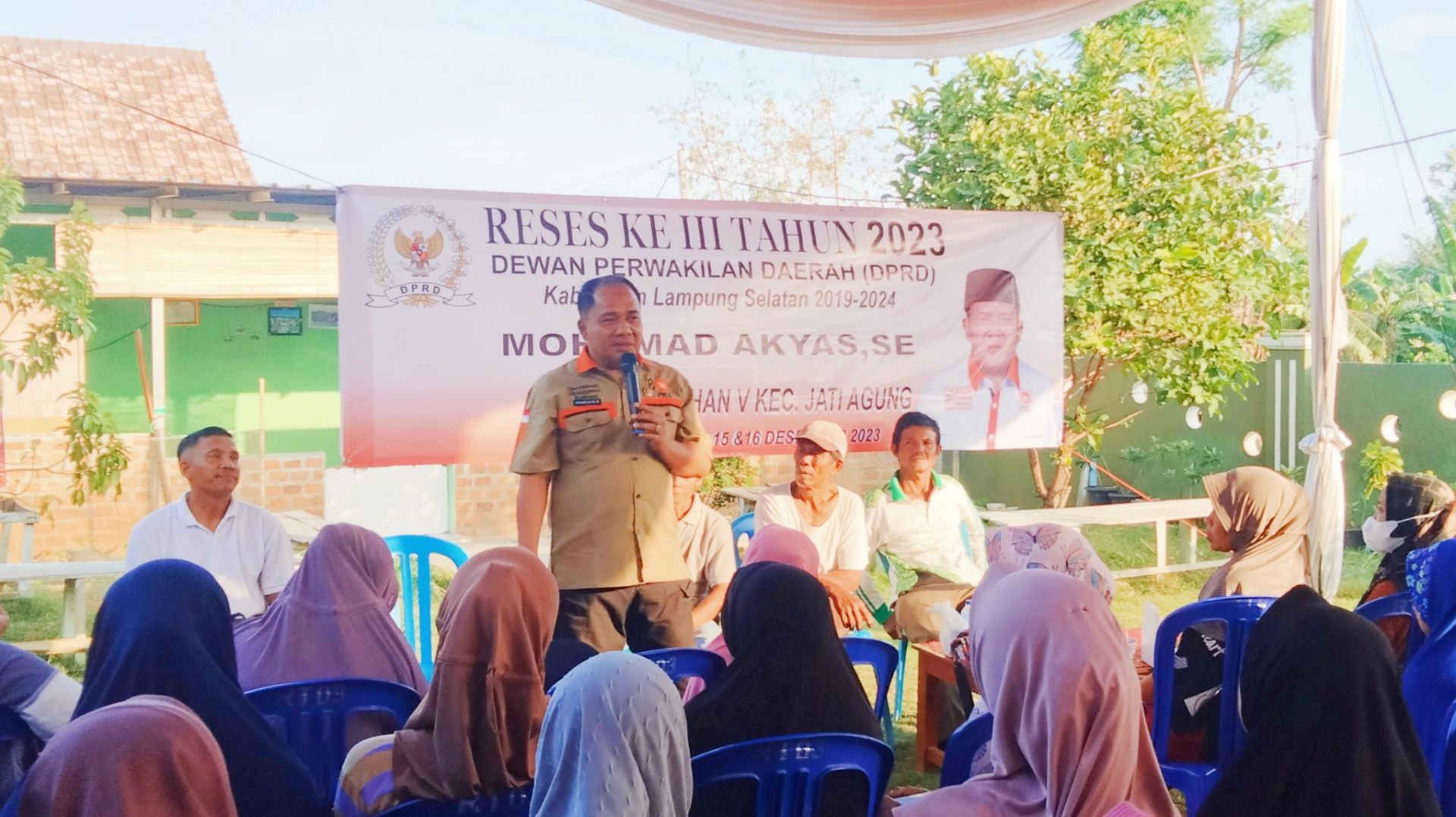 Pembangunan Jalan Lingkungan Turi 1 dan Ledok Sari Jadi Topik Reses Pertama Mohamad Akyas