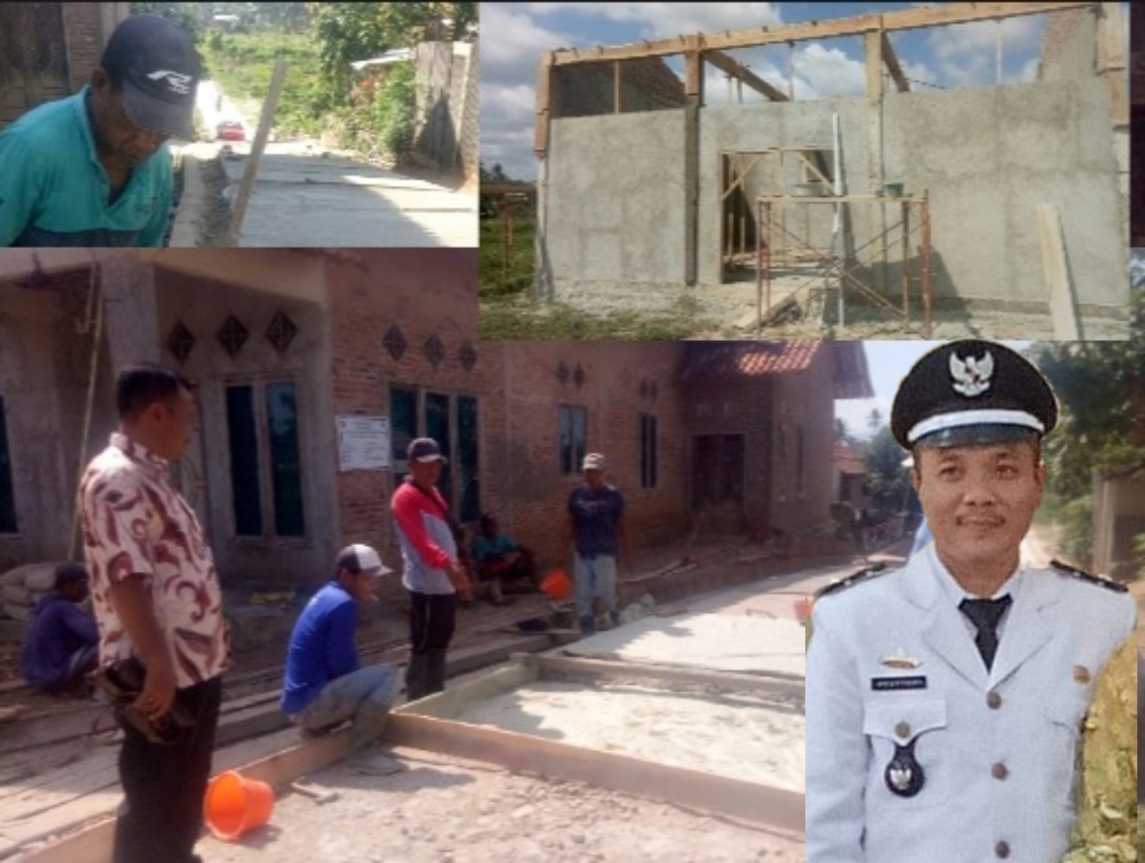 Pekon Panutan Realisasikan Program Kemnaker Padat Karya 2023 Di Dua Dusun 