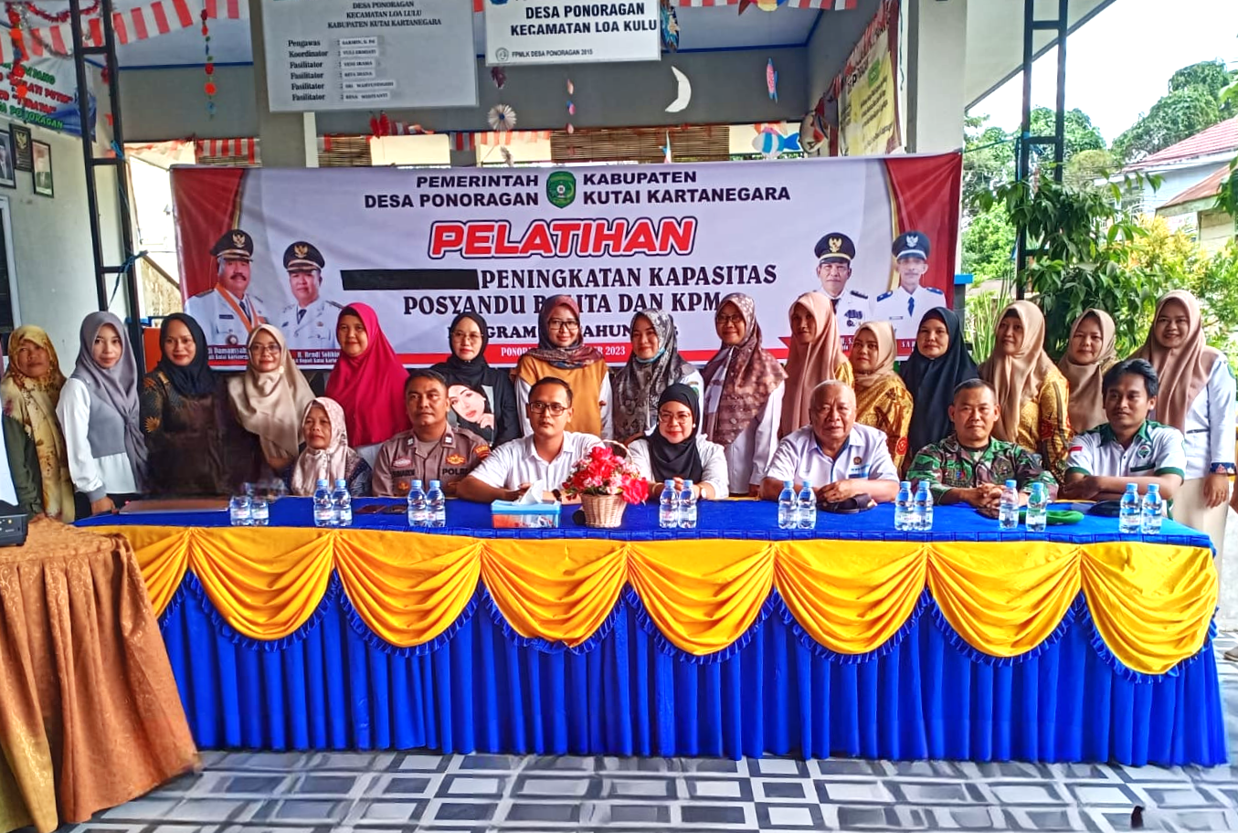 Melalui Pelatihan, Babinsa Ponoragan Harap Para Kader Posyandu Dapat Lebih Berperan Aktif