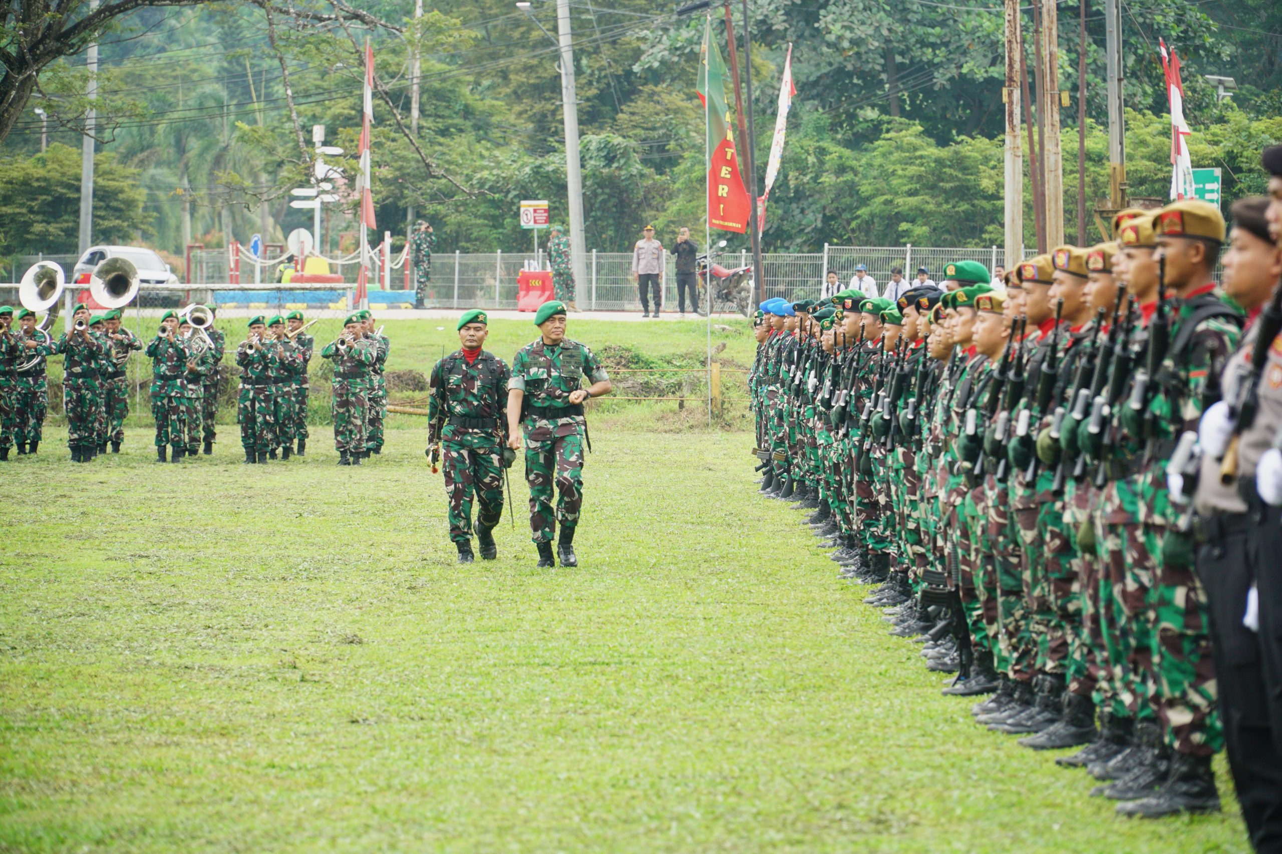 Upacara Peringatan Hari Juang Infanteri Ke-75 Di Gelar Di Wilayah Kodim 0906/Kkr