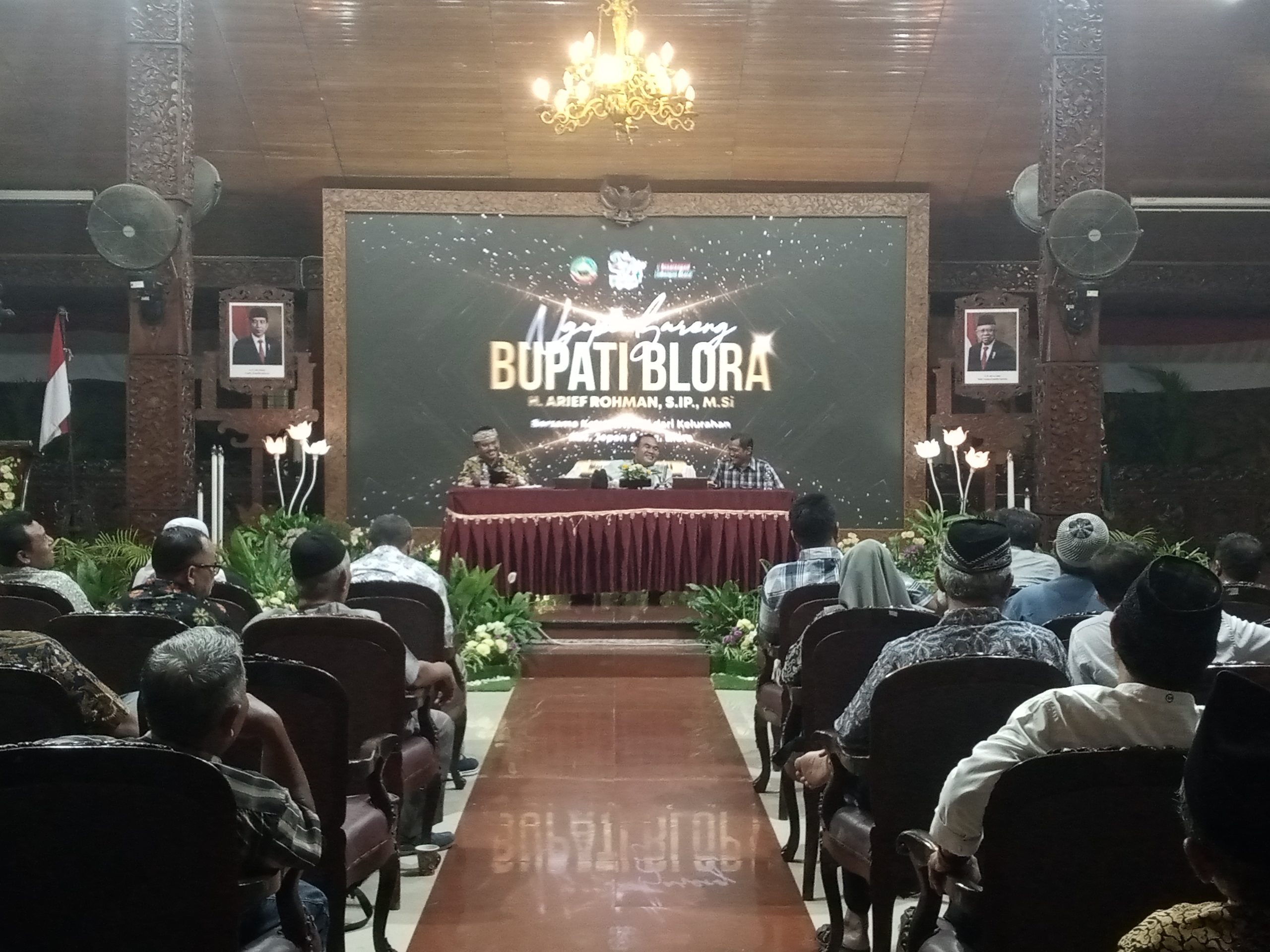 Ngopi Bareng Bersama Bupati Blora Guna Menampung Aspirasi Dari Tingkat Bawah