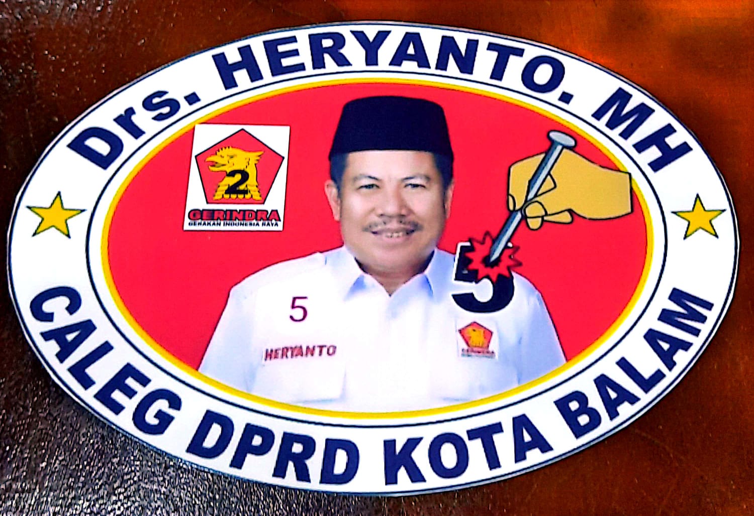 Caleg Partai Dari Gerindra No Urut 5 Drs Hi Heryanto MH  Siap Memajukan Pelaku UMKM di Provinsi Lampung