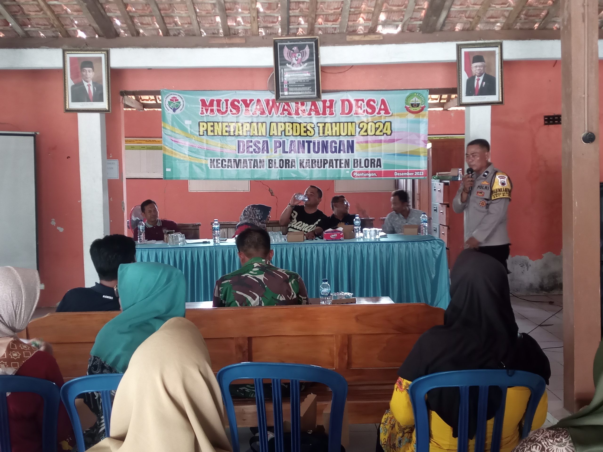 Musdes APBDes TA 2024 Desa Plantungan Prioritas 5 Bidang Kegiatan 