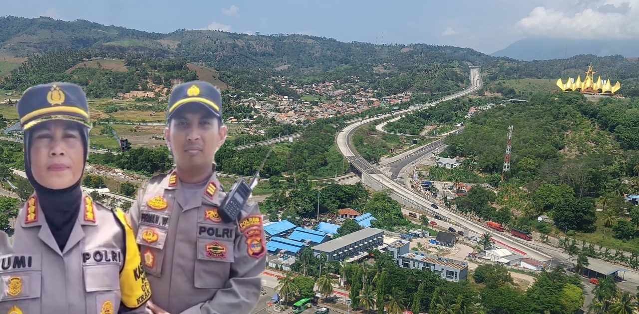 Humas Polda Lampung:Arus Lalin Bandar Lampung-Bakauheni H-1 Tahun Baru 2024 Tidak ada Penumpukan Kendaraan