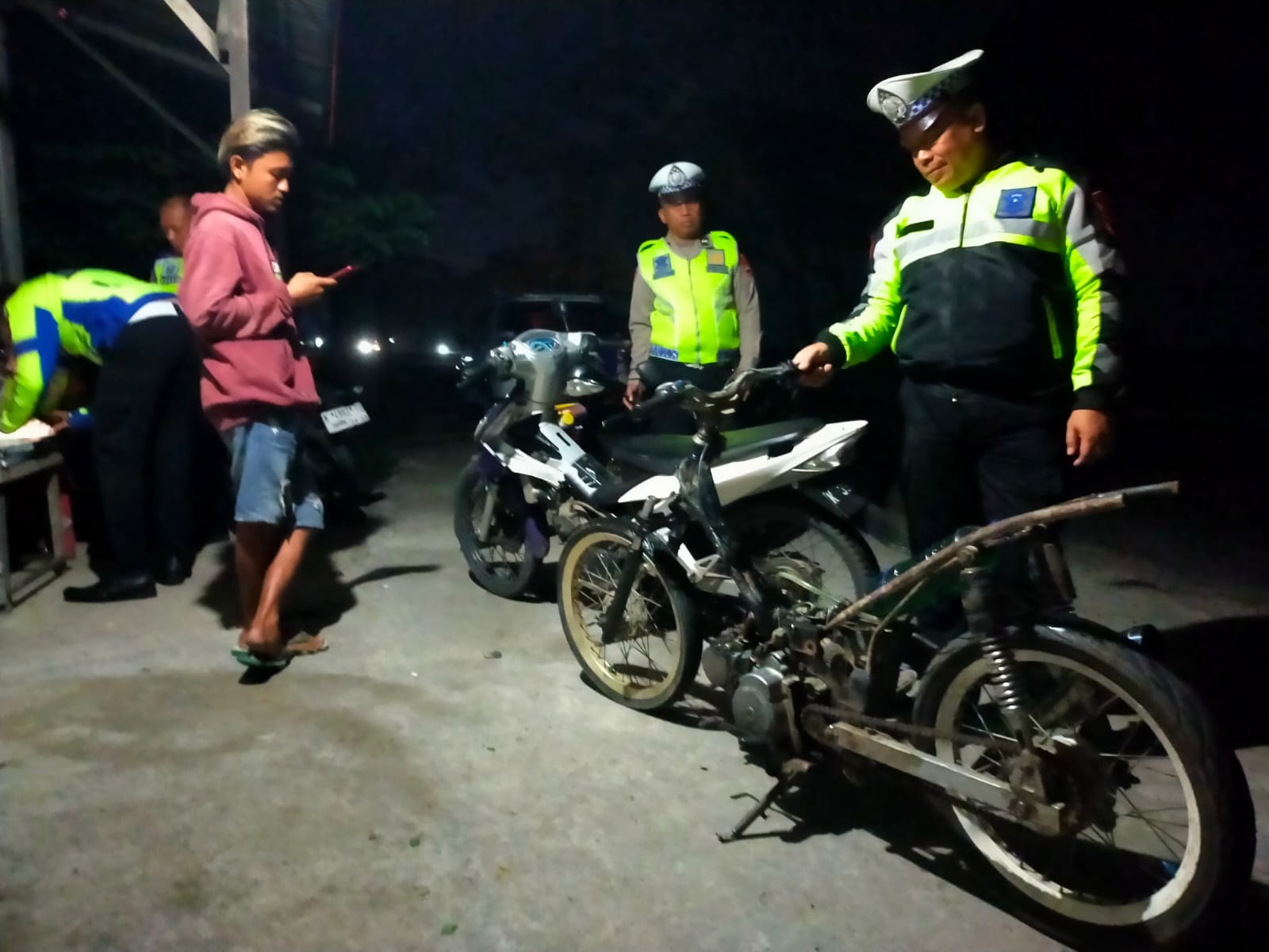 Penindakan Knalpot Brong Digencarkan, Polisi Amankan 54 Sepeda Motor