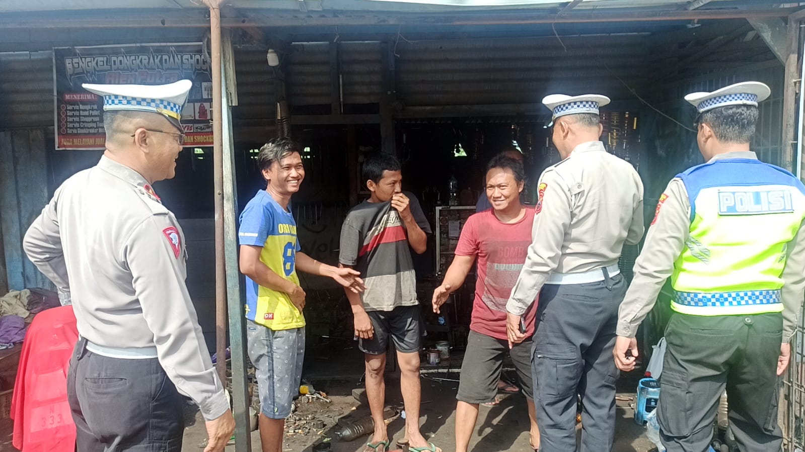 Satlantas Polresta Pati Sasar ke Penjual Knalpot Brong