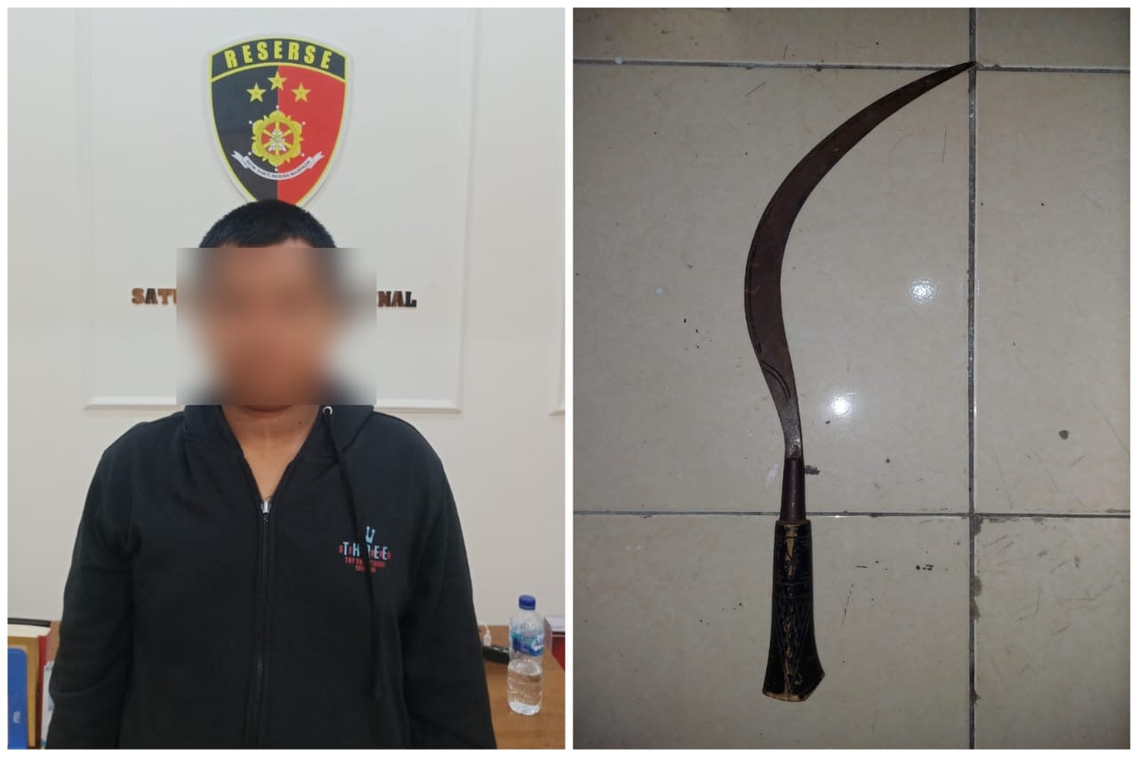 Bawa Celurit, Seorang Remaja Diamankan Polisi