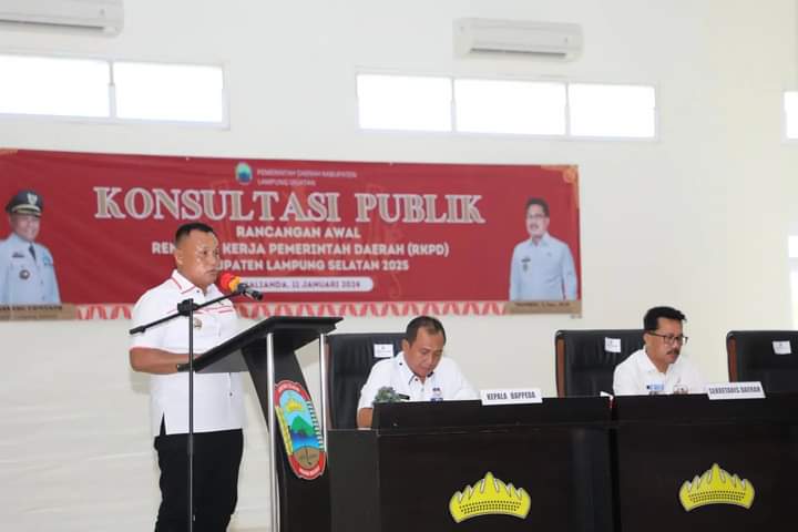 Bupati Nanang Ermanto Buka Konsultasi Publik Tentang RKPD Tahun yang 2025