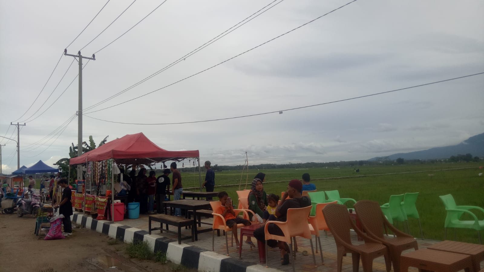 Tongkronggan Baru Tugu Gajah Pringsewu Siap Manjakan Mata dan Lidah