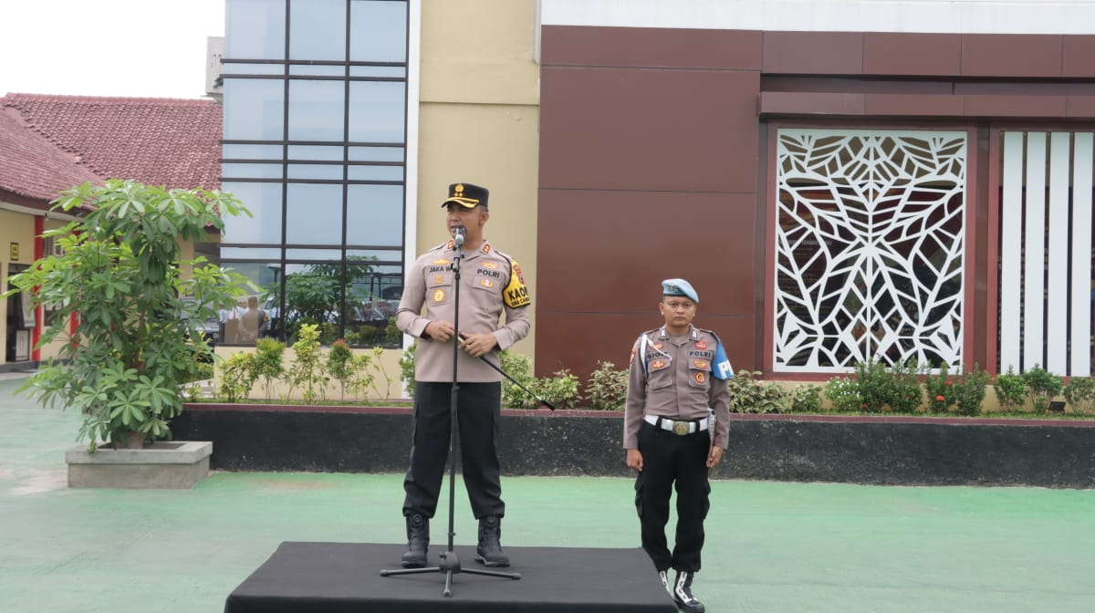 Kapolres Blora Imbau Anggota Persiapkan Fisik Dan Mental, Jelang Kampanye Terbuka